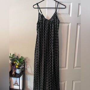 Spaghetti strap long jumpsuit